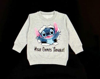 Kinder Stitch Escape Kleinkind Jugend Shirt Sweatshirt T-Shirt Disney