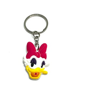 DAISY DUCK PVC Keychain Keyring Disney Gift