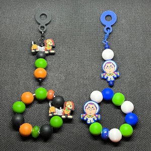 Toy Story Buzz Slinky Dog Woody Inspired Cup Charm Tumbler Accessory Straw Charm Handle Charm image 1