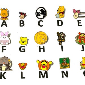 Disney Pins #3 - Your Choice Winnie the Pooh & Friends