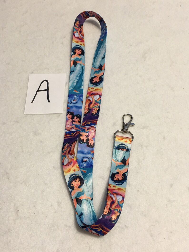 Disney Pins Lanyard Starter Set JASMINE / ALADDIN Lanyards / Etsy