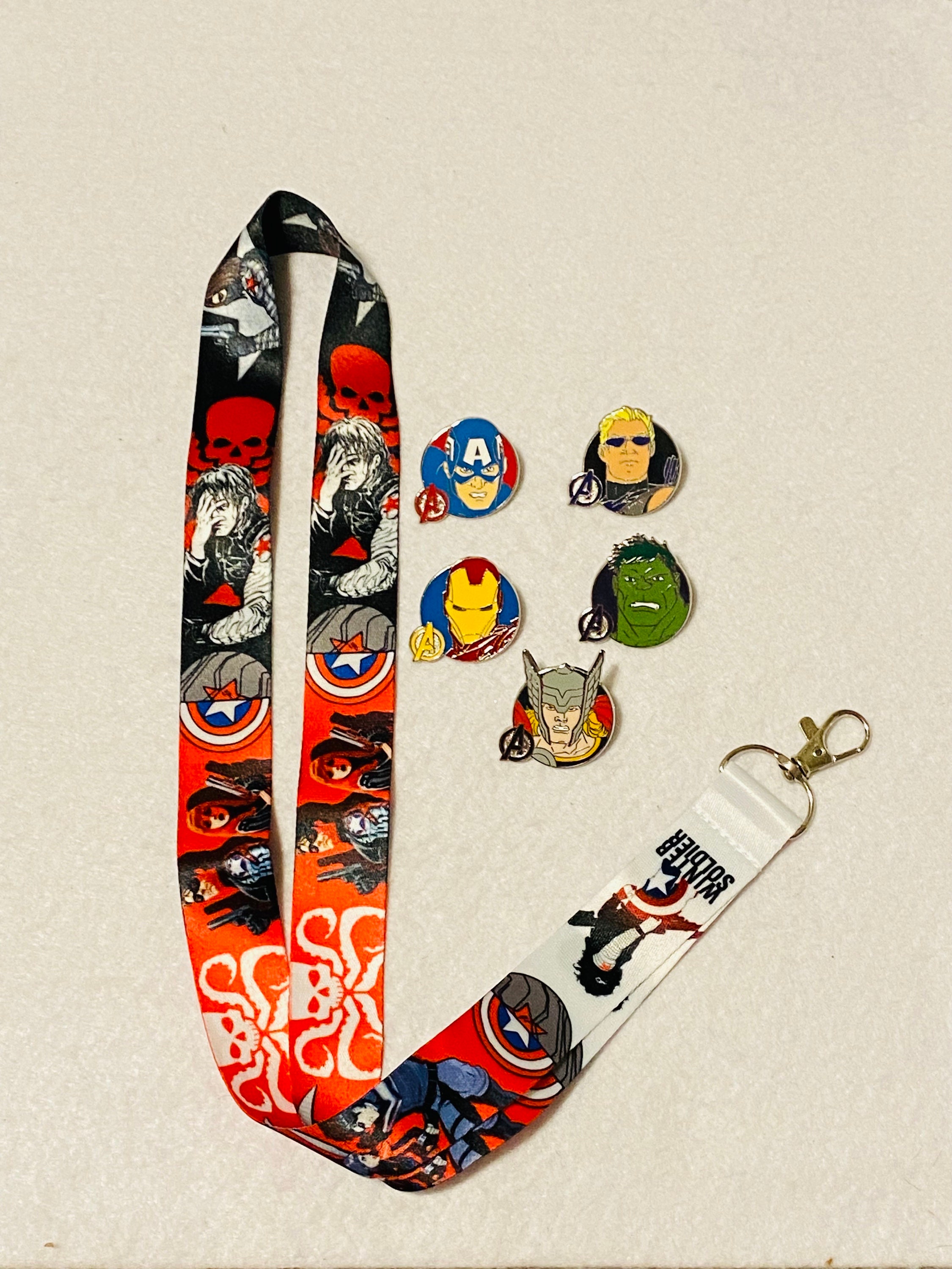 Amazon.com: Monogram Marvel Avengers Lanyard with Passport