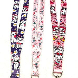 MARIE / ARISTOCATS Disney Lanyard   - Lanyards / ID Holder / Badge Holder / Keychain