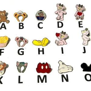 Disney Pins #7 - Your Choice Duffy the Bear, Shellie May, and Friends / Mickey Body Parts