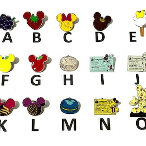 Disney Pins #25 - Your Choice Fruit / Food/ Snacks / Disneyland Tickets