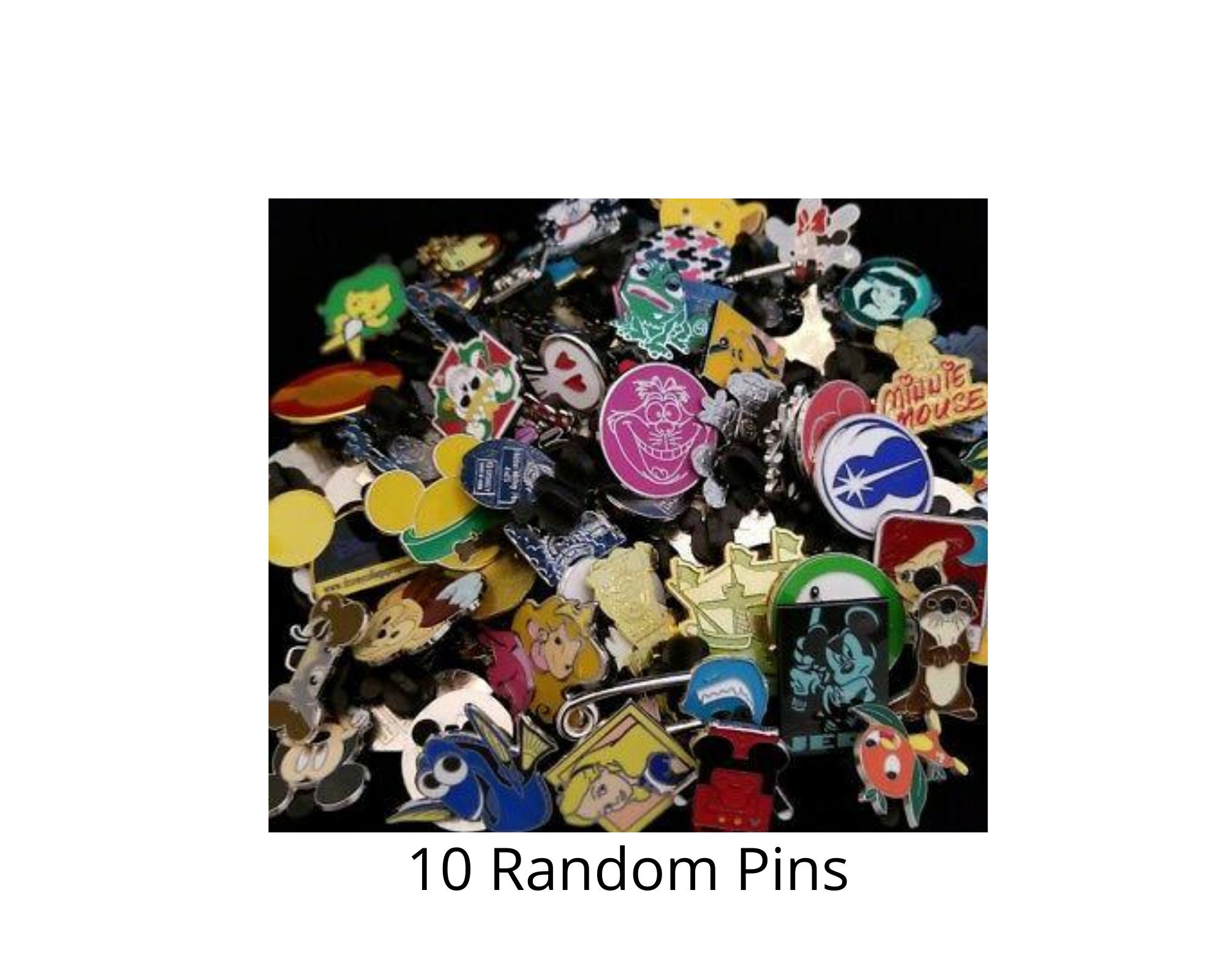 Disney Trading Pins and Lanyard Bundles-Choose 1 Lanyard - All pins are  100% Tradeable - NO duplicates- Choose 10, 20, 30 or 50 pins