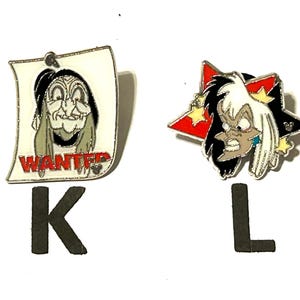 Disney Pins #29 - Your Choice Disney Villains Hades Evil Queen Maleficent Ursula Old Witch Scar image 8