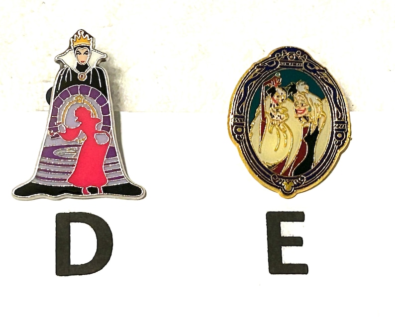 Disney Pins #29 - Your Choice Disney Villains Hades Evil Queen Maleficent Ursula Old Witch Scar image 4
