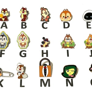 Disney Pins #17 - Your Choice Chip & Dale / Inside Out / Wall-E