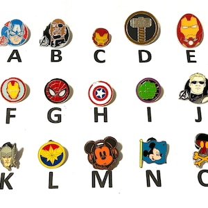 Disney Pins #1 - Deine Wahl Marvel Avengers / Micky Maus