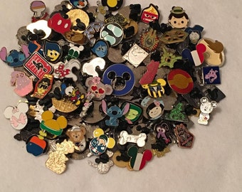 Mystery Pack of Random Disney Pins for Trading in the Parks