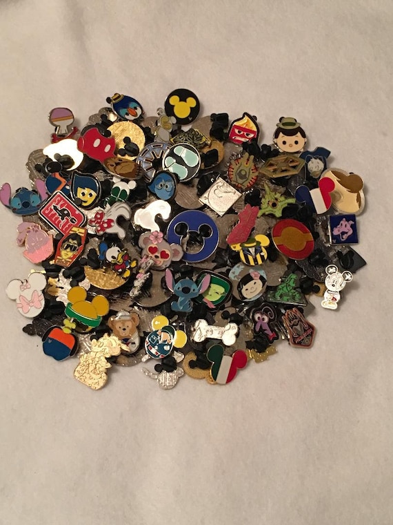 Mystery Pack of Random Disney Pins for Trading in the Parks 