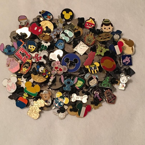 Mystery Pack of Random Disney Pins for Trading in the Parks