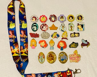 TOY STORY Disney Pins Lanyard Set Lanyard Starter Set Disney Trading Pin  Set 