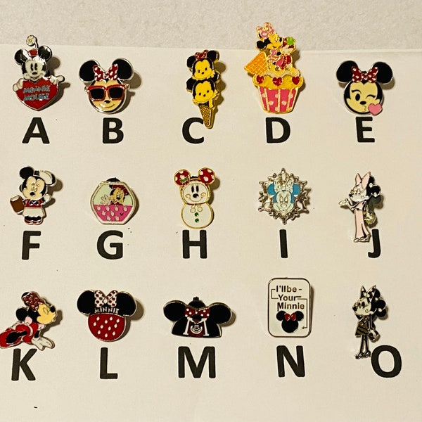 Disney Pins #26 - Your Choice Minnie Mouse
