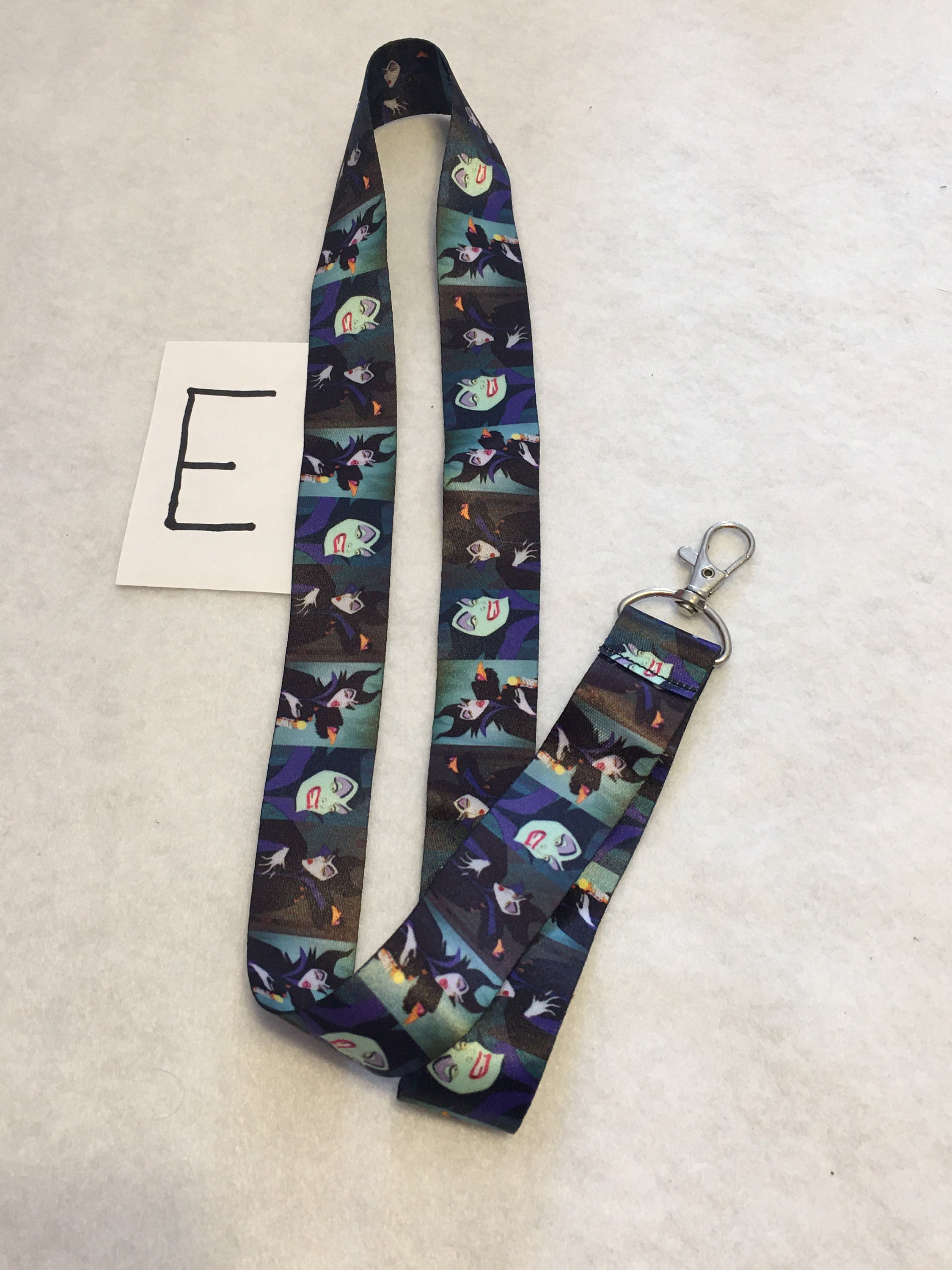 Disney Pins Lanyard Set DISNEY VILLAINS Lanyard Starter Set Etsy