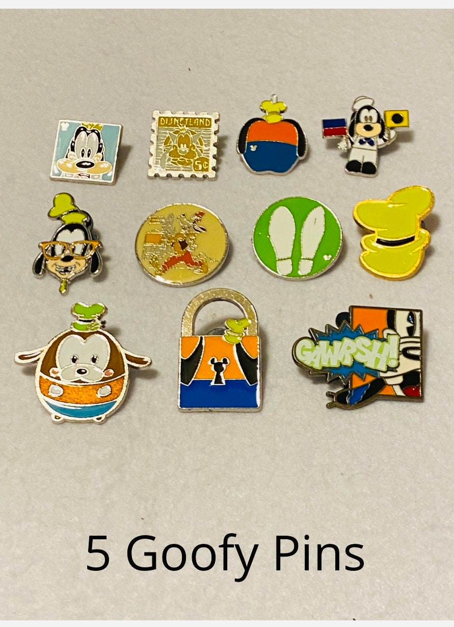 Disney Pins - Perfect for Trading Pin - Kids Lanyard Included - 6 Pins