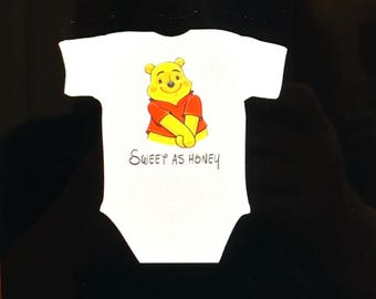Winnie Puuh niedlichen Säugling Body Kleinkind Kinder T-shirt Disney Baby Strampelanzug