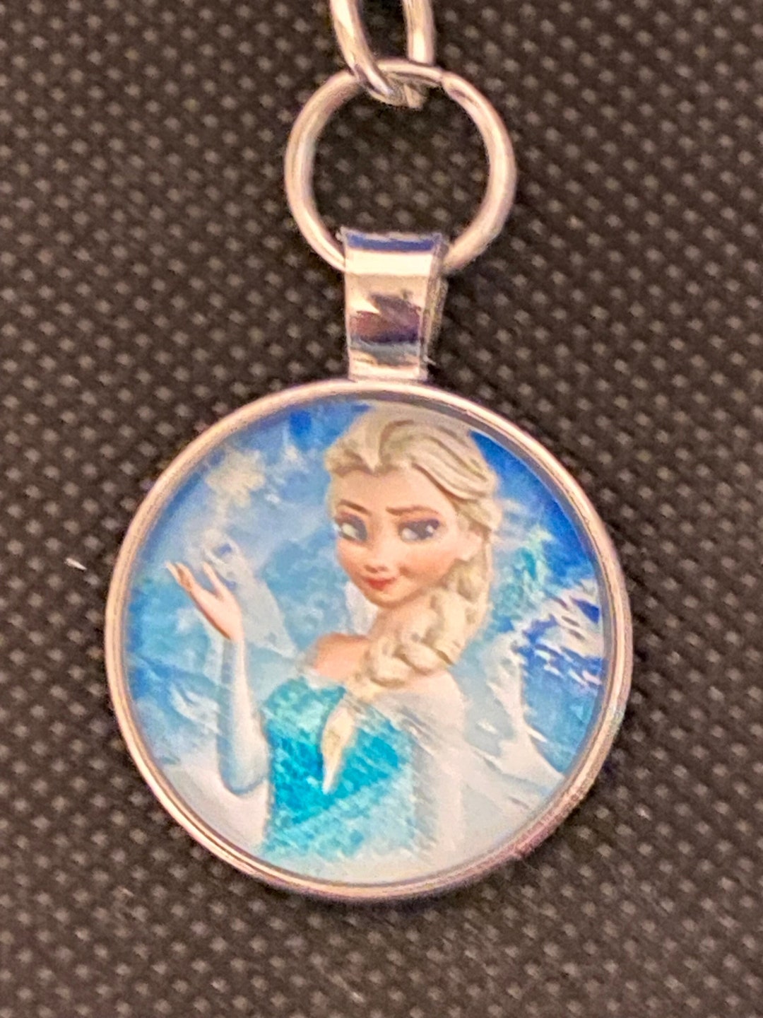 FROZEN Elsa Keychain Keyring Disney Gift Etsy