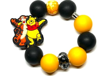 Winnie the Pooh & Tigger Inspired  Cup Charm Tumbler Accessory