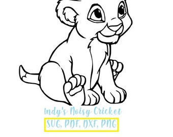 Free Free 202 Baby Simba Lion King Svg SVG PNG EPS DXF File