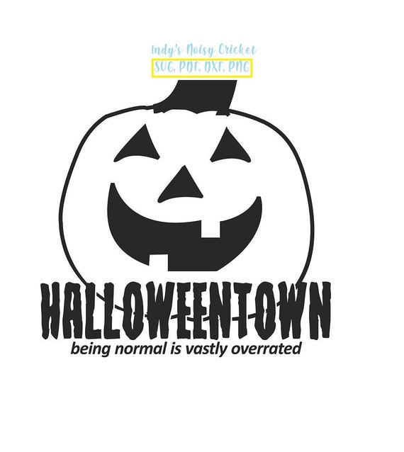Download Disney Halloweentown Pumpkin Slogan Halloween Svg Vector Etsy