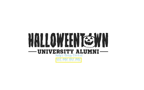 Download Disney Halloweentown University Pumpkin Halloween Svg Vector Etsy