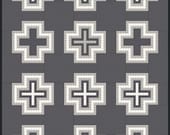 Pendleton Wool Blanket Patchwork Quilt Pattern Full Size PDF DOWNLOAD