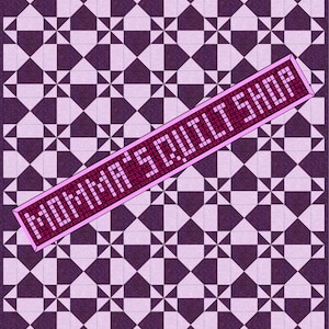 Kaleidoscope Twin Size Quilt pattern PDF INSTANT DOWNLOAD