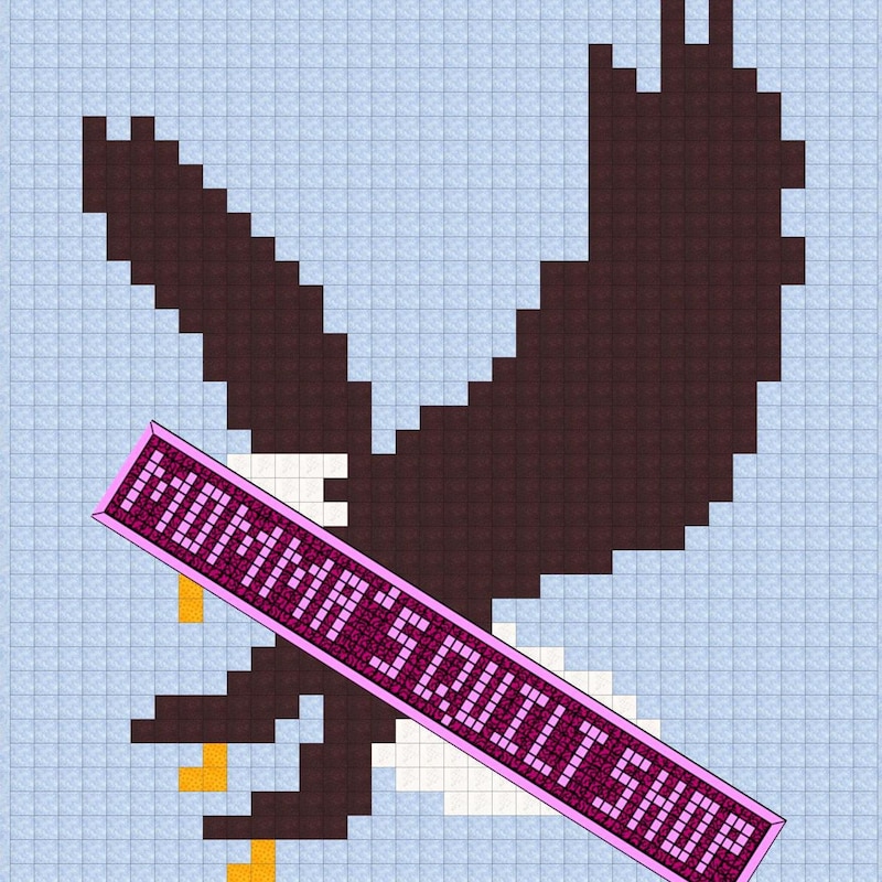 Eagle Print Pattern Quilt main image 1