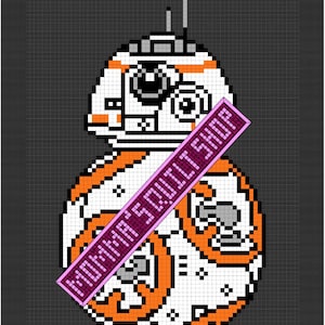 BB-8 Twin Size Quilt Pattern pdf INSTANT DOWNLOAD