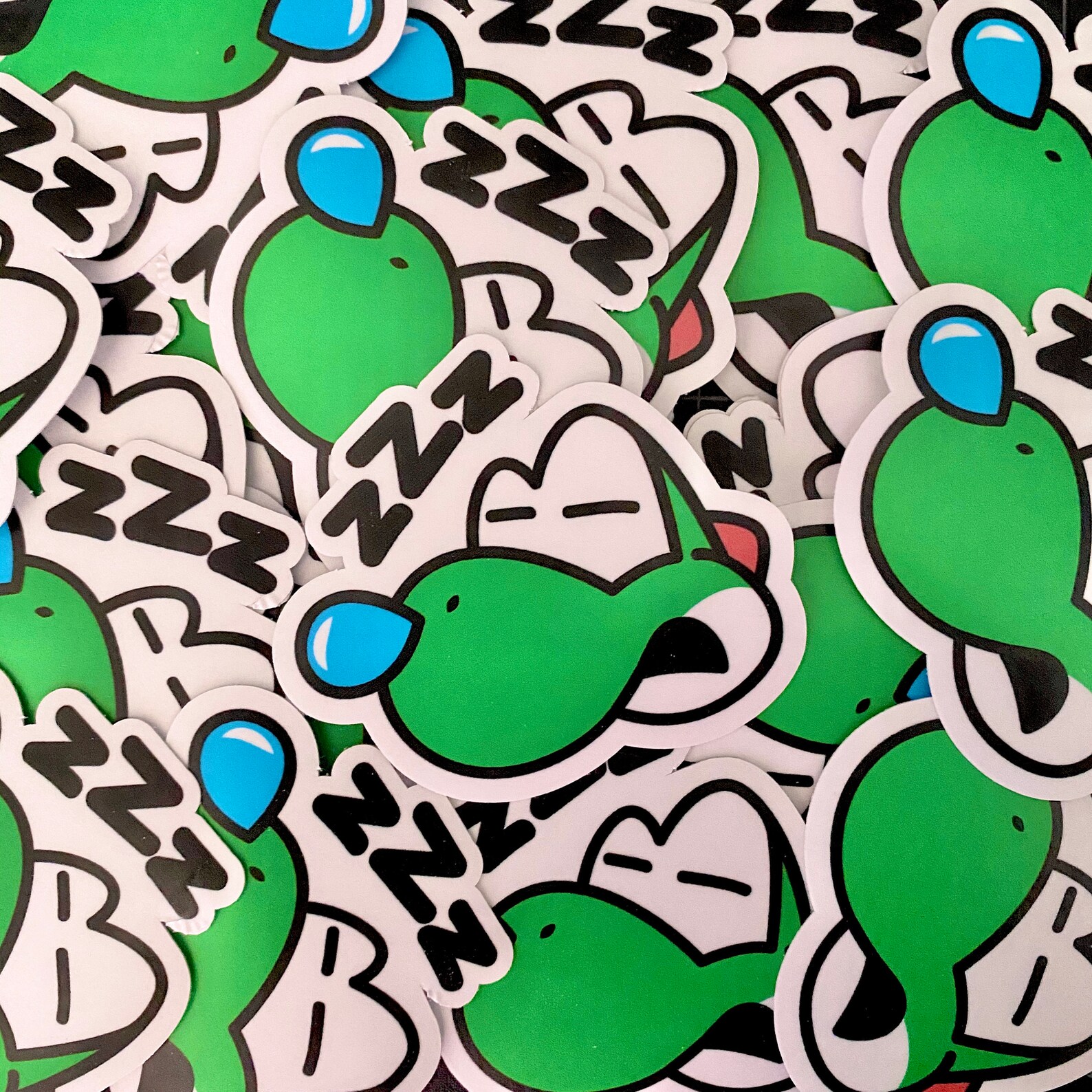 Yoshi Sticker Set Etsy