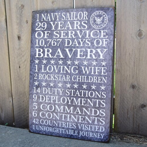 US Navy RETIRED the Perfect Retirement Gift for the Special Etsy