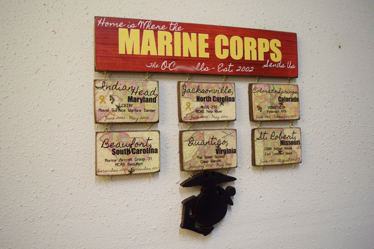 Marine Corps Gift US Marine Gift USMC Gift Marine Etsy