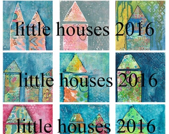 Little Houses #3 from A Work of Heart