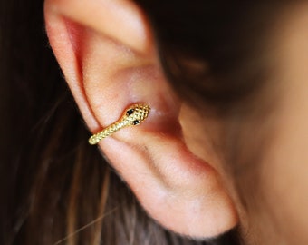 8mm 10mm 12mm Conch Hoop Gold, Gold Conch Earring, 20 18 16 Gauge Cartilage Earring, Conch Piercing Jewelry, Cartilage Hoop, Helix Piercing