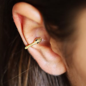 8mm 10mm 12mm Conch Hoop Gold, Gold Conch Ohrring, 20 18 16 Gauge Knorpel Ohrring, Conch Piercing Schmuck, Knorpel Hoop, Helix Piercing