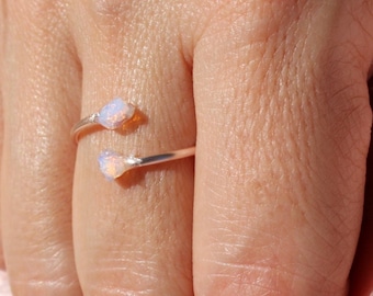 Opal Ring, Best friend Gift,Opal Ring Rose Gold, Opal, Rings, Best Friend,Bridesmaid Proposal;Gift