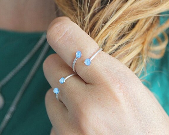 Rainbow Moonstone Ring best FRIEND GIFT Moonstone Moonstone Ring
