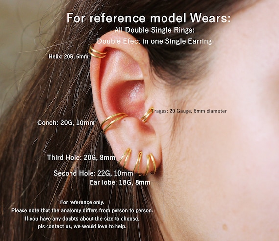 Buy INSIME Ear lobe support for earrings