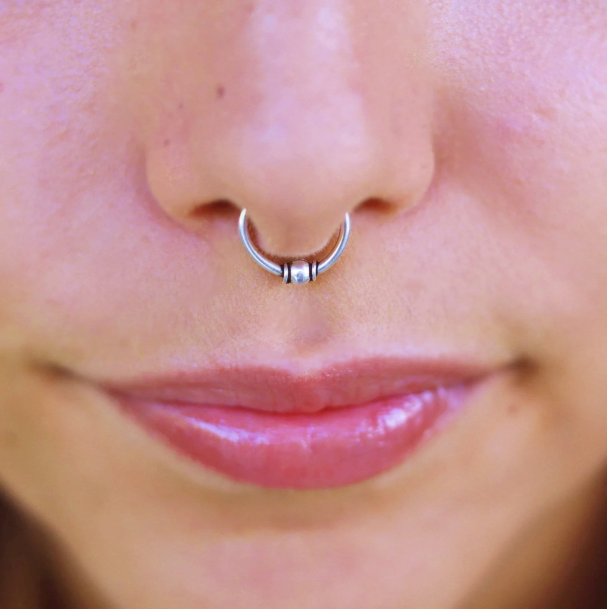 Fake bull on sale nose ring