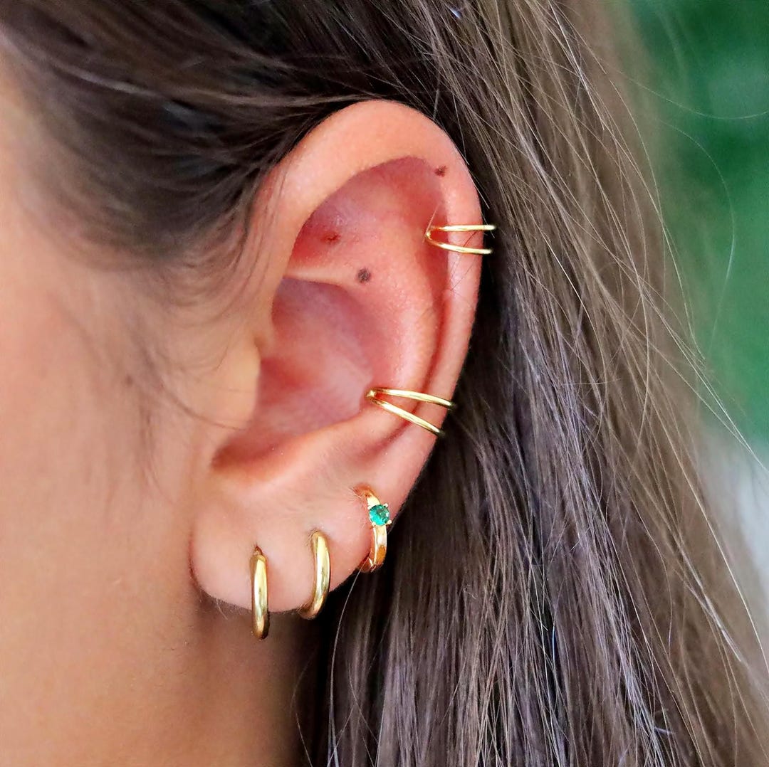 BECOME TREE CONCHO×HOOP PIERCE ピアス 両耳