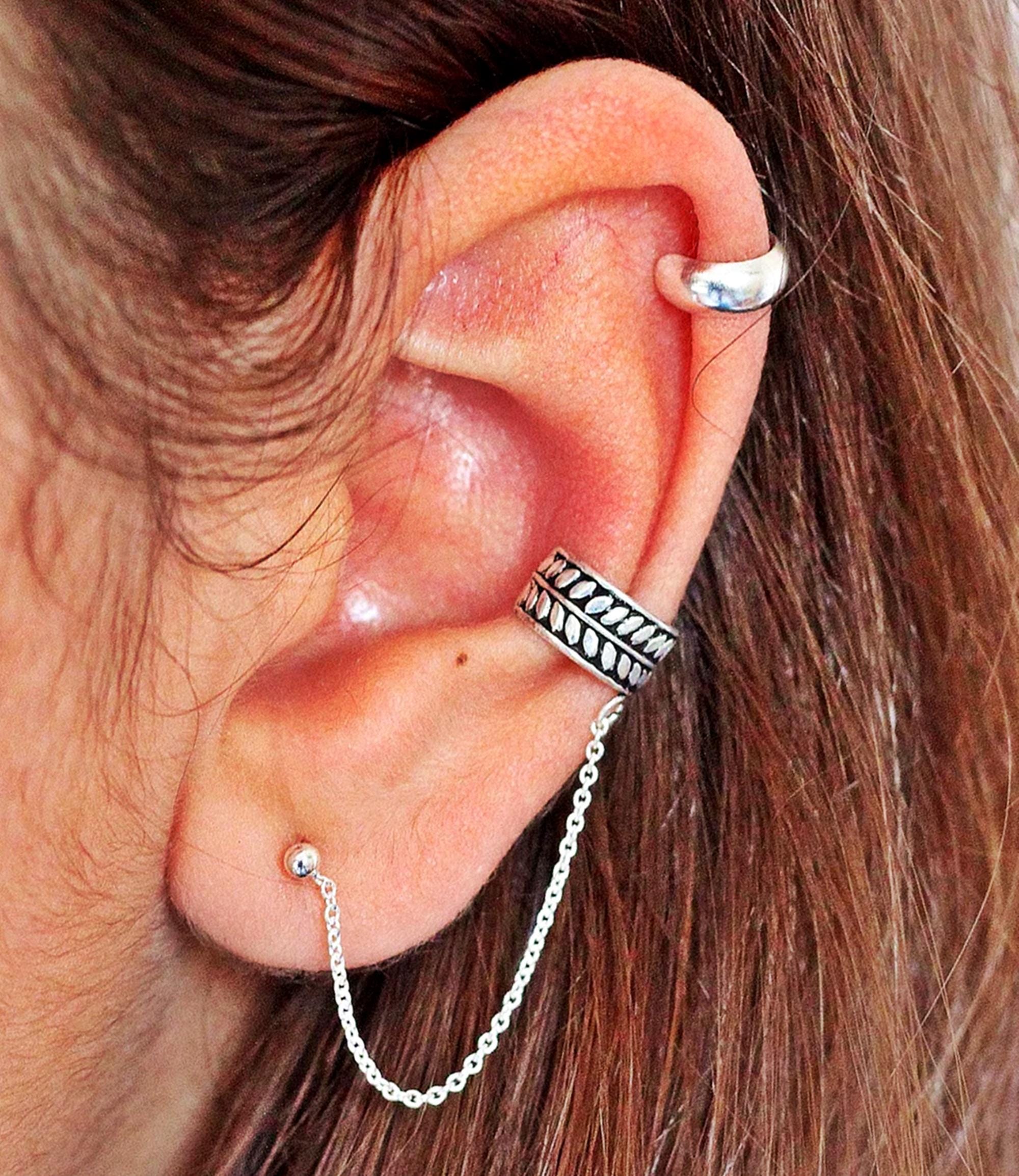 アクセサリー Scat Rose\" hoop pierce earcuff SEEP Ear Cuff
