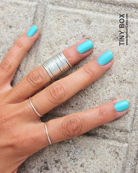 12 Stacking Rings Knuckle Rings Thin Knuckle Rings - Etsy