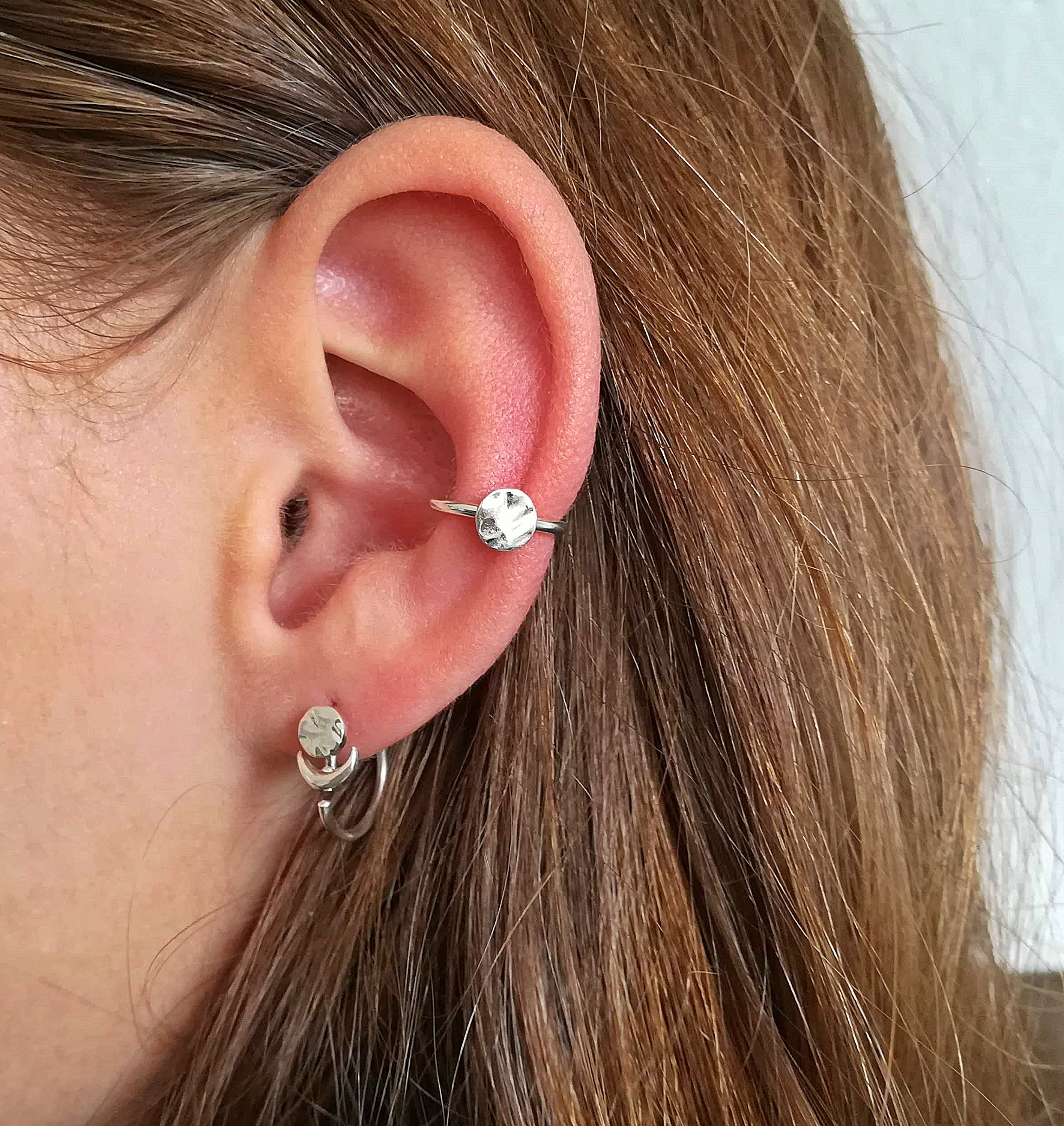 Full Conch Full Moon Conch Earring , Ear Piercing, Cartilage Piercing - Etsy