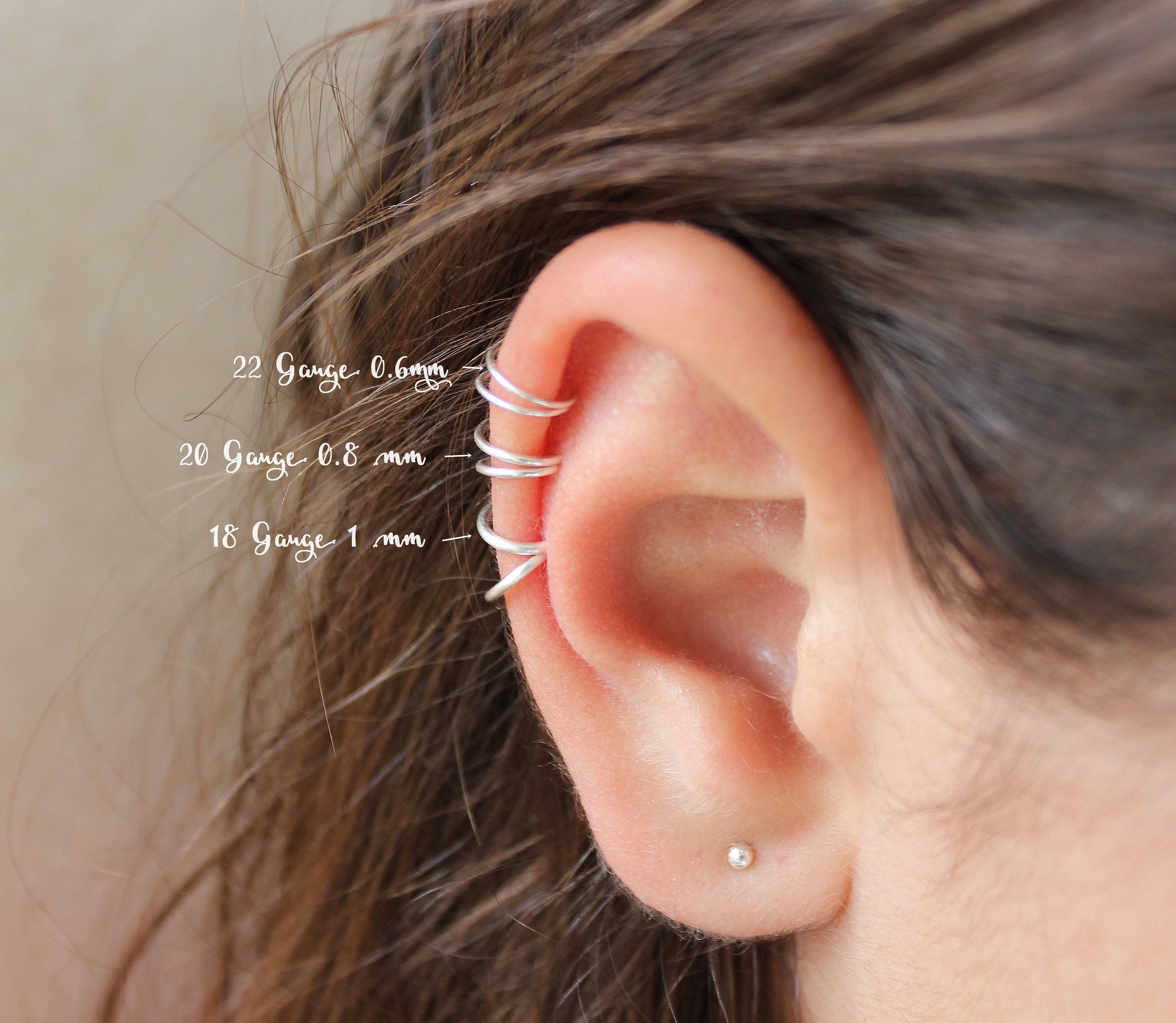 Helix Piercing Question Mark