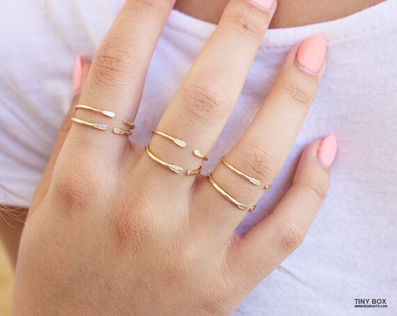 Adjustable stacking best sale rings