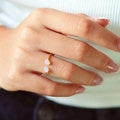 Raw Opal ring, Gift for Wife, Opal Jewelery, Gift for Girlfriend, Gold Ring Opal, Opal,Birthstone Ring, Gift,Best Friend Gifts, Gift for her
