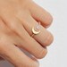 Moon Opal Ring, Valentine Gift, Best Friend Gift, Boho Rings, Moonstone Ring, Opal Midi Ring,Opal, Gold Rings, Moon Ring,Valentines Day Gift