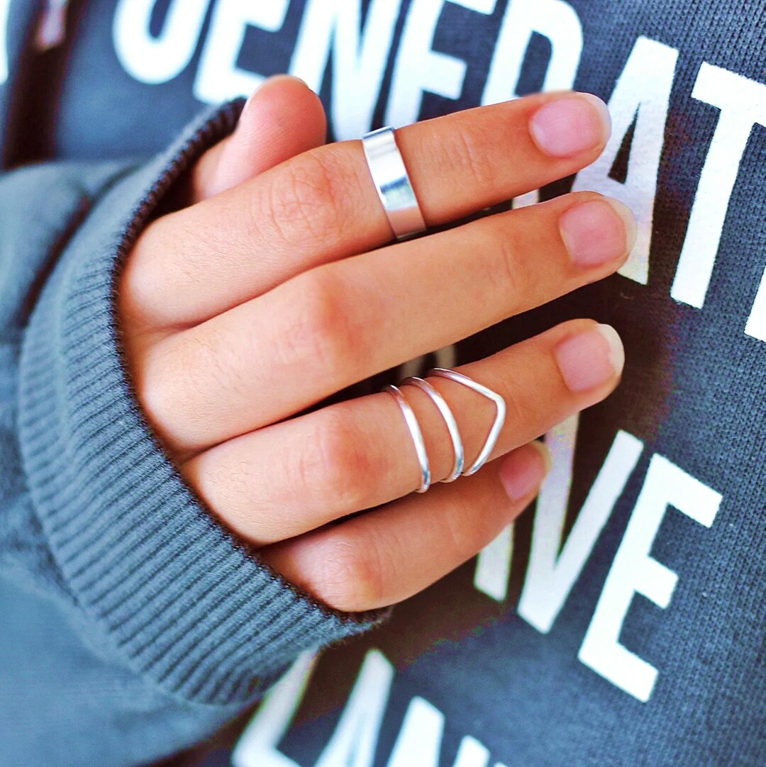 10pcs Women's Resin Midi Finger Ring Set - Above Knuckle Multi-Color Statement Jewelry Gift